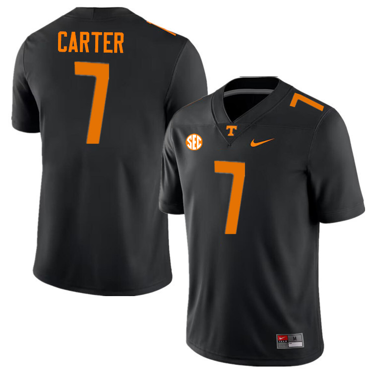 Arion Carter Tennessee Jersey,Tennessee Volunteers #7 Arion Carter College Jersey,Uniforms-Black